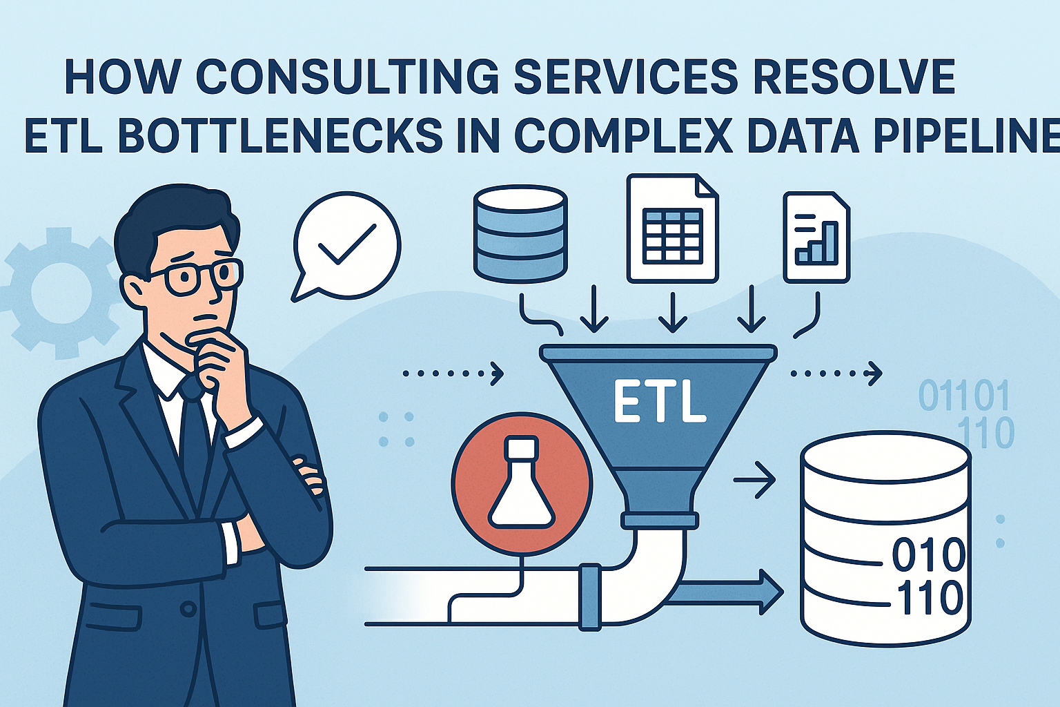 How Consulting Services Resolve ETL Bottlenecks in Complex Data Pipelines