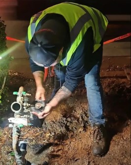 sewer installationm fuquay varina