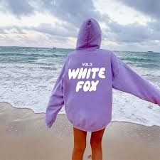 white fox hoodie