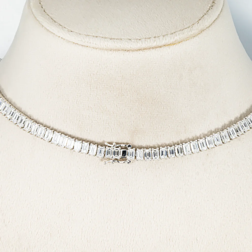 diamond tennis necklace
