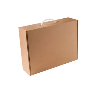 Cardboard Suitcase Box With Handle